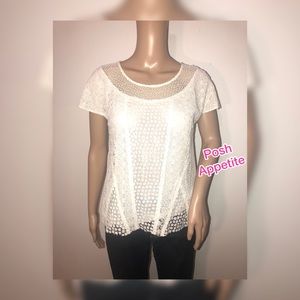 Marchesa Voyage Froth Patchwork Tee